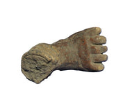 Precolumbian pottery, broken foot