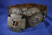John Hubbell's Navajo Pawn Concho Belt