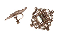 Vintage Taxco Mexico Earrings
