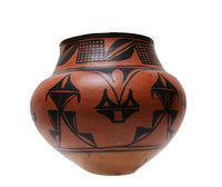 San Ildefonso Black and Red Pottry Olla Attrib. to Marianita Roybal