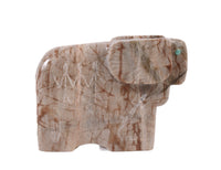 Zuni Pueblo Picasso Marble Ram Fetish By Ulysses Mahkee