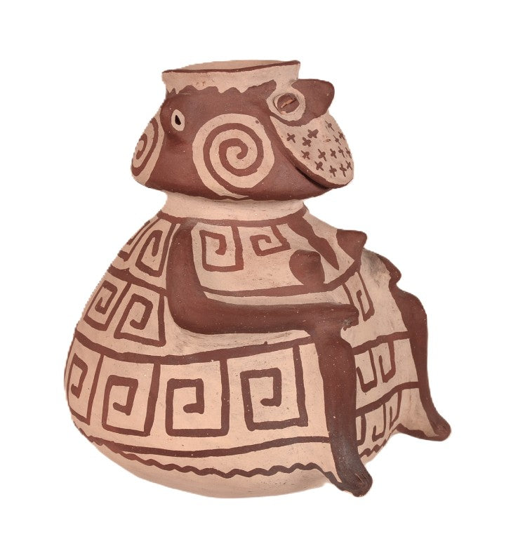 Hohokam Effigy Jar Revival Pottery By Paul and Laura Thornburg