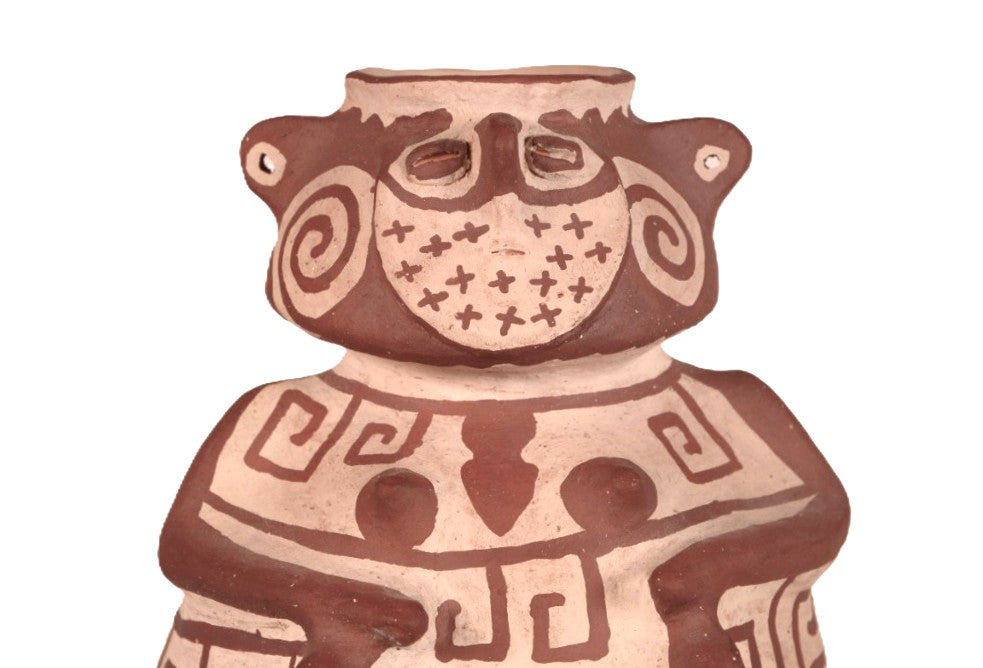 Hohokam Effigy Jar Revival Pottery By Paul and Laura Thornburg
