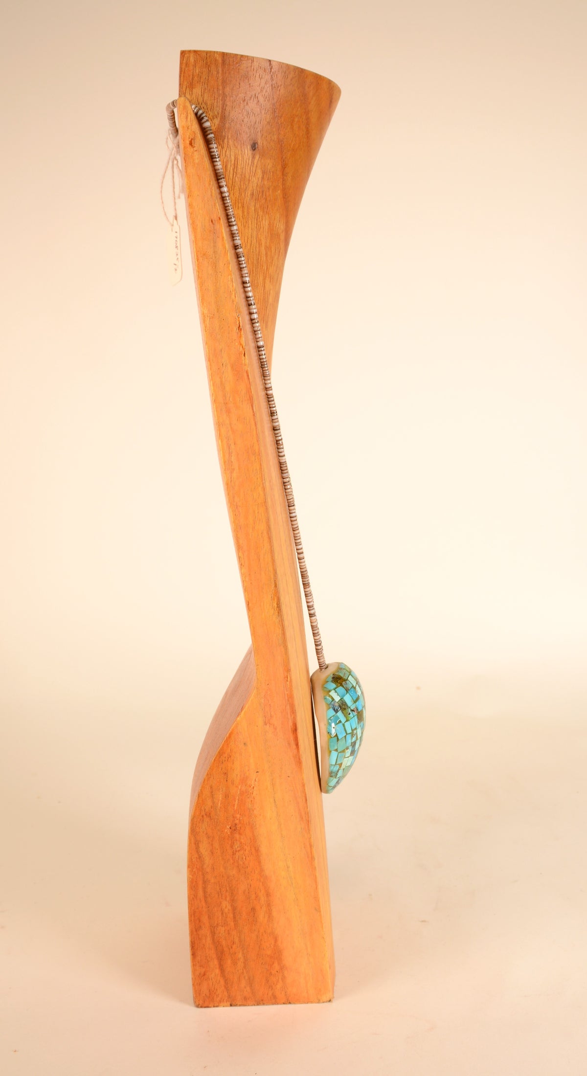 Navajo or Santo Domingo Necklace with finely set Turquoise inlay