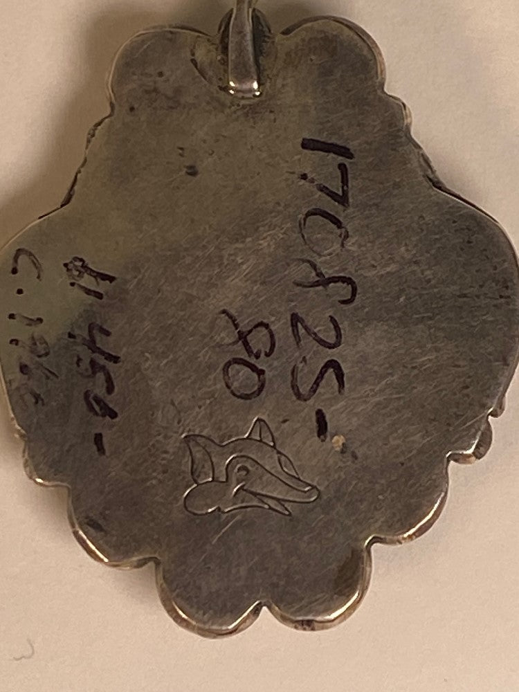 Navajo Red Mountain Turquoise Pendant
