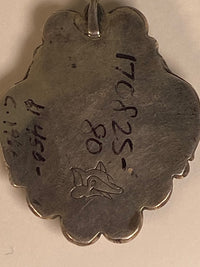 Navajo Red Mountain Turquoise Pendant