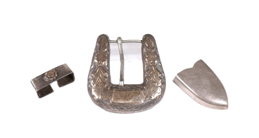 Sterling Silver and Brass Ranger Set By Lazy W Brand