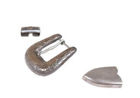 Sterling Silver and Brass Ranger Set By Lazy W Brand