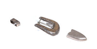 Sterling Silver and Brass Ranger Set By Lazy W Brand