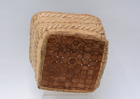 Antique Salish - Puyallup Plaited Indian Basket