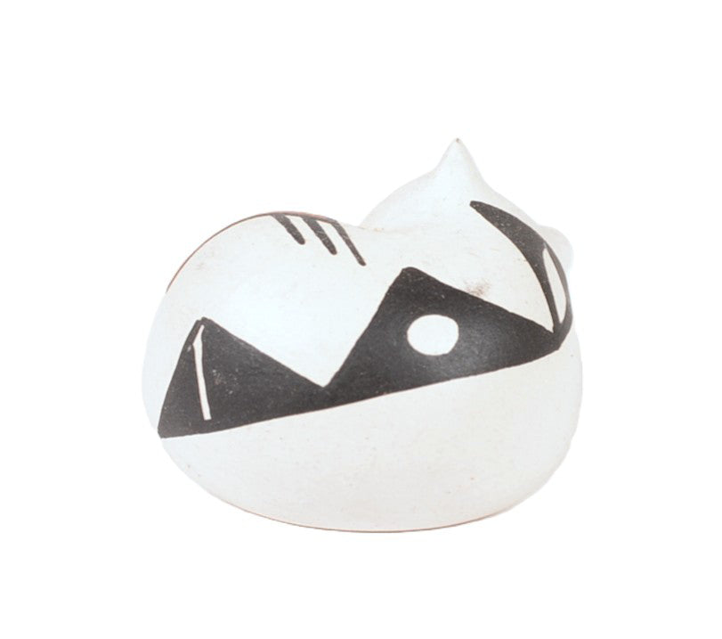 Acoma Pueblo Pottery Cat By P. Jim