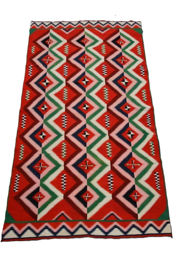 Navajo Germantown Eye Dazzler Blanket