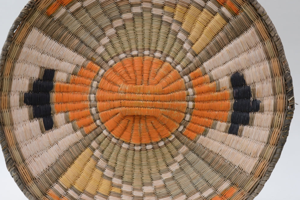 Hopi Wicker Basket Third Mesa