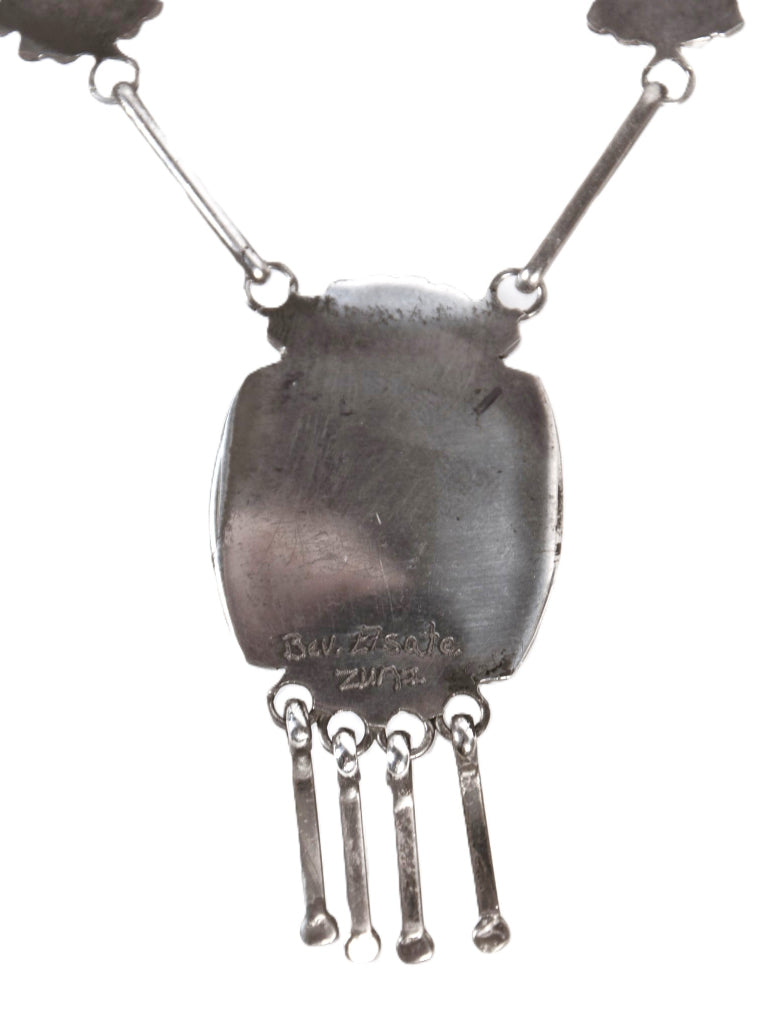 Zuni Pueblo Mudhead Clown Necklace By Beverly Estate
