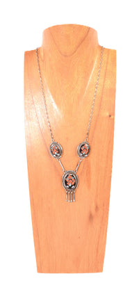 Zuni Pueblo Mudhead Clown Necklace By Beverly Estate