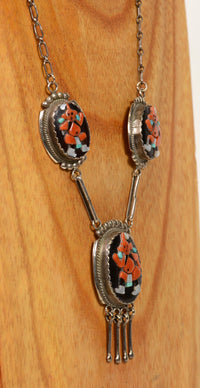 Zuni Mudhead Clown Necklace