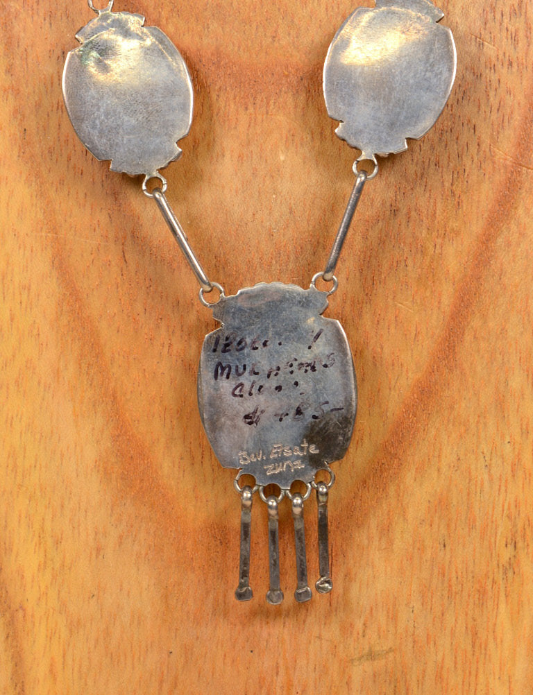 Zuni Mudhead Clown Necklace