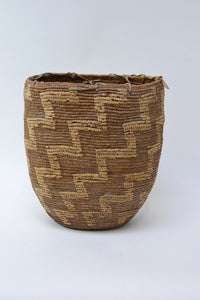 Antique Salish Burden Basket