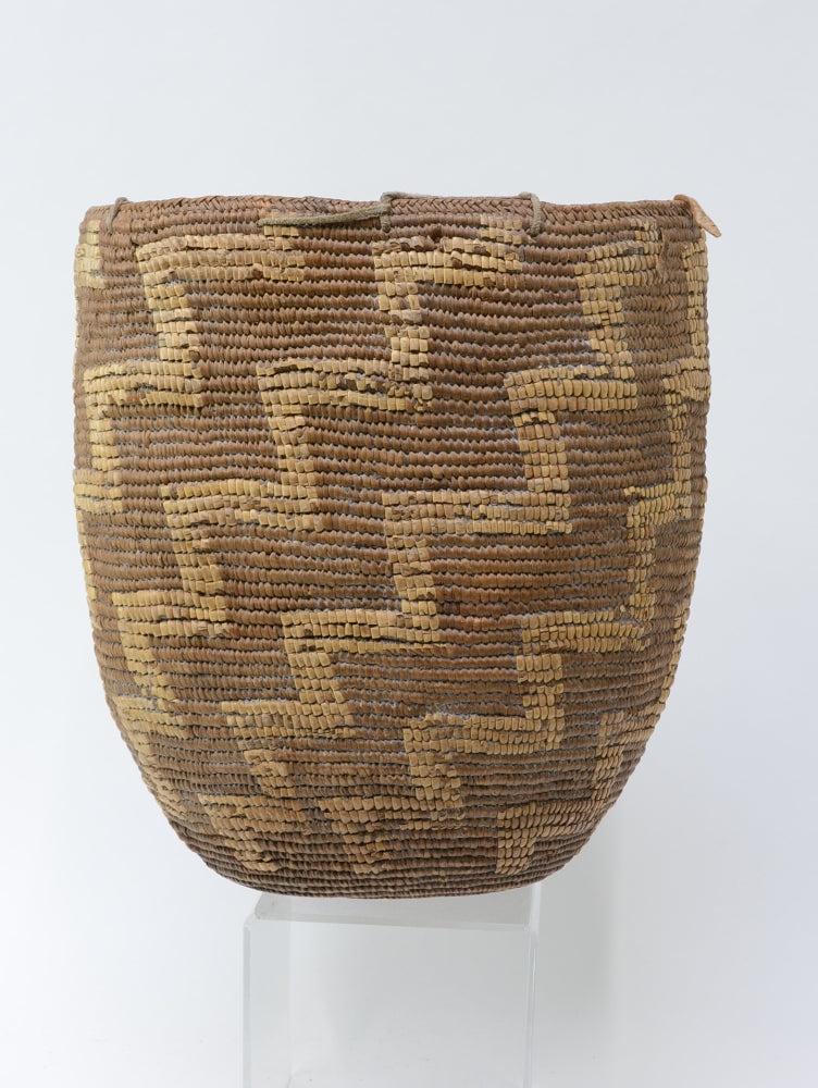 Antique Salish Burden Basket