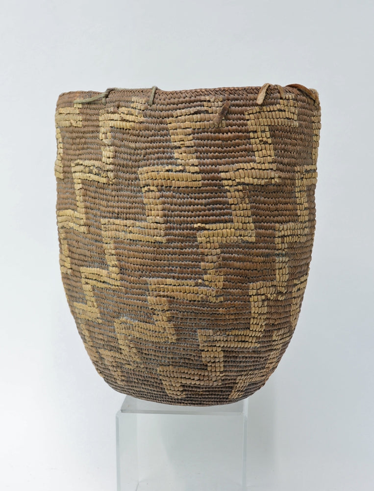 Antique Salish Burden Basket