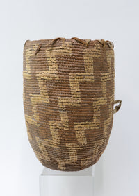 Antique Salish Burden Basket