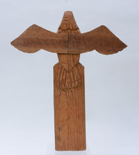 Coast Salish Wood Carving by Kelly Moses, Master Tualip Carver.