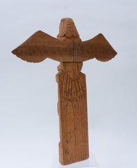 Coast Salish Wood Carving by Kelly Moses, Master Tualip Carver.