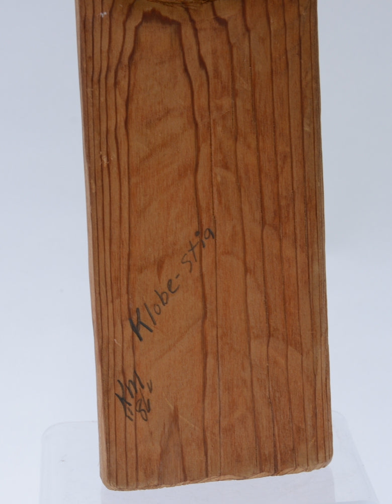 Coast Salish Wood Carving by Kelly Moses, Master Tualip Carver.