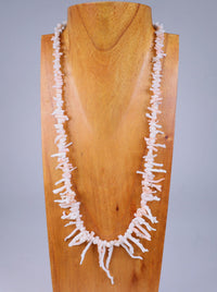 Navajo White Coral Necklace