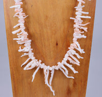 Navajo White Coral Necklace