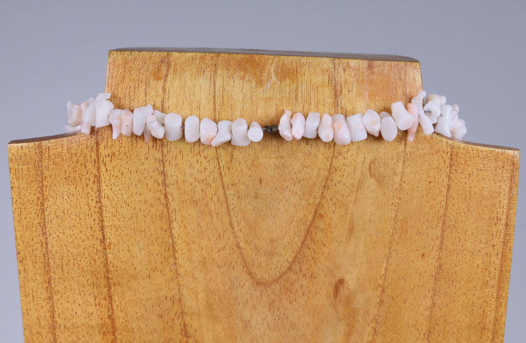 Navajo White Coral Necklace