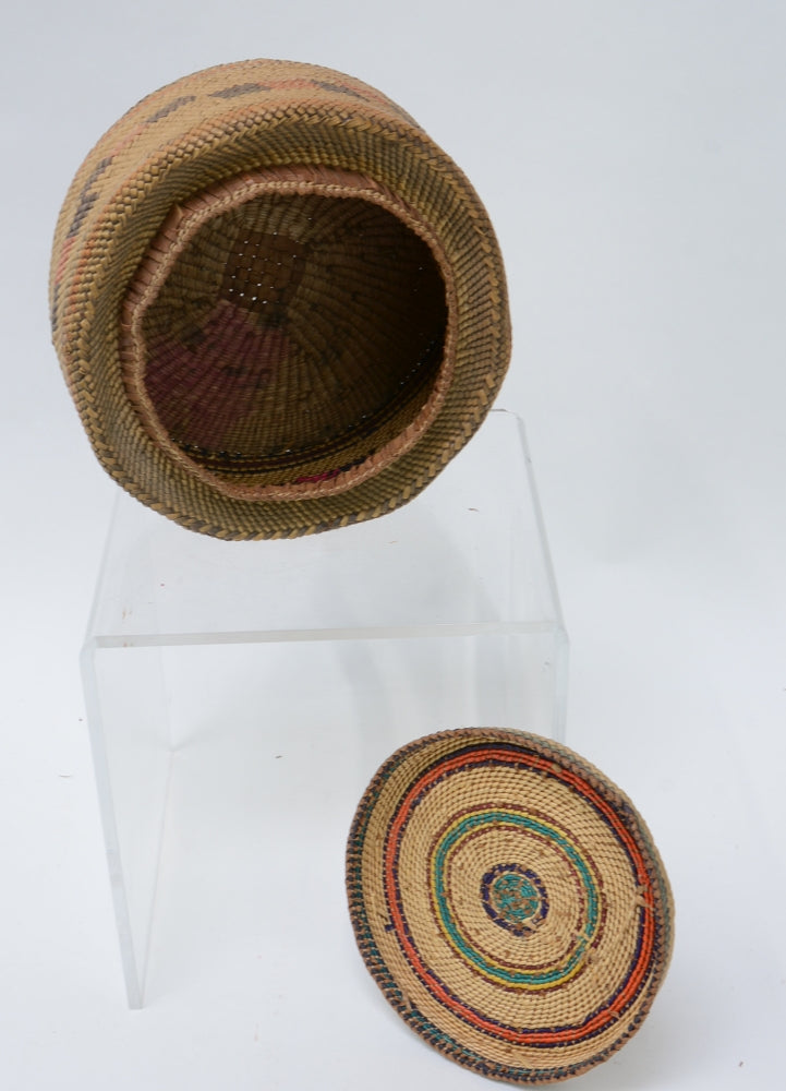 Large Makah Trinket Basket