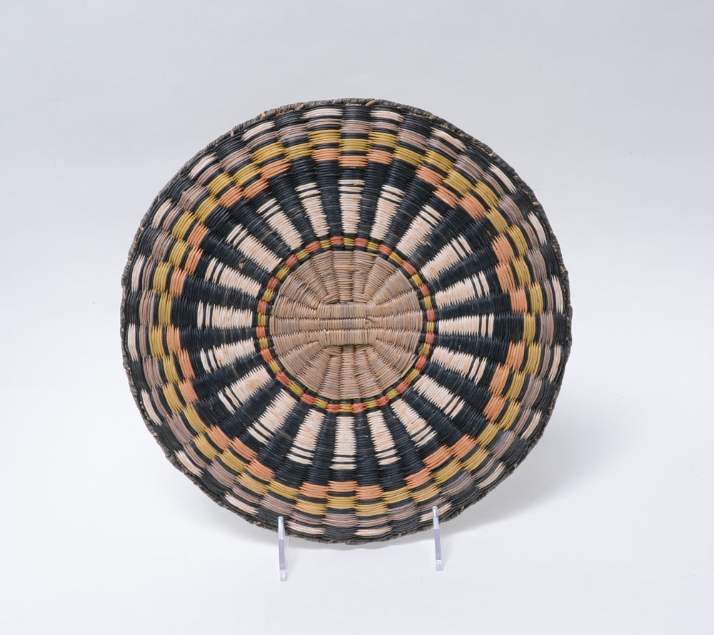 Antique Hopi Wicker Basketry Tray