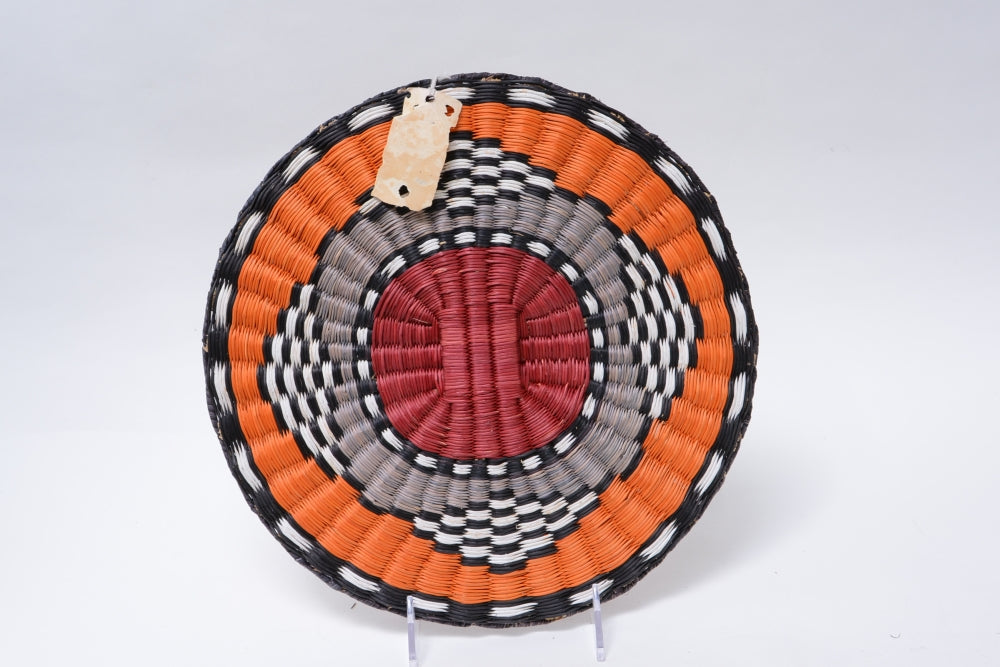 Antique Hopi Wicker Basketry Tray