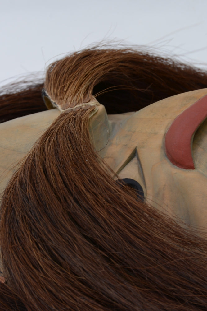 Nootka Ridicule Mask by Art Thompson, Nitinat, BC
