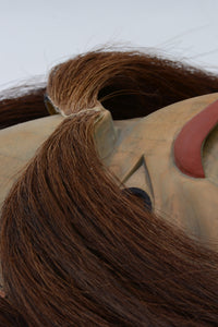 Nootka Ridicule Mask by Art Thompson, Nitinat, BC