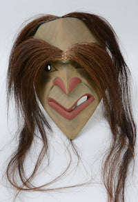 Nootka Ridicule Mask by Art Thompson, Nitinat, BC