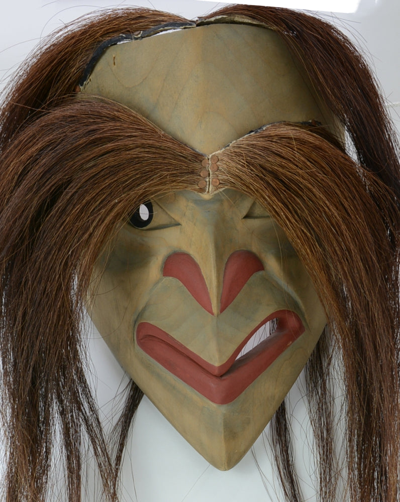 Nootka Ridicule Mask by Art Thompson, Nitinat, BC