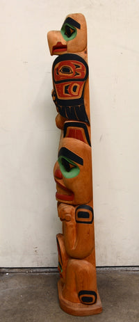 House Totem Pole by Mitchell Morrison