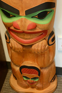 House Totem Pole by Mitchell Morrison