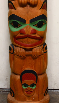House Totem Pole by Mitchell Morrison