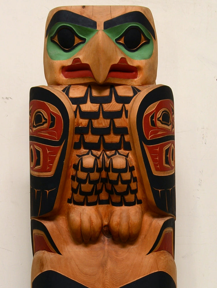 House Totem Pole by Mitchell Morrison