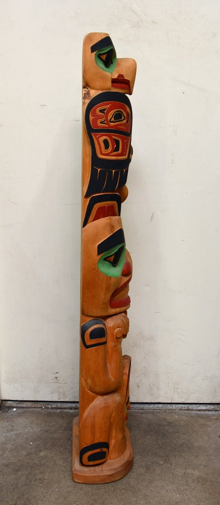 House Totem Pole by Mitchell Morrison