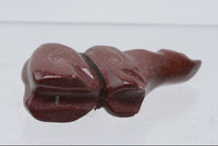 Zuni Bear Fetish carved from Pipestone
