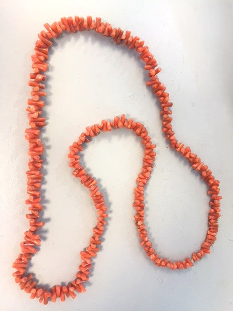 Navajo Coral Necklace