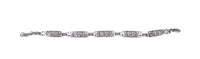 Mexico Silver Estate Link Bracelet