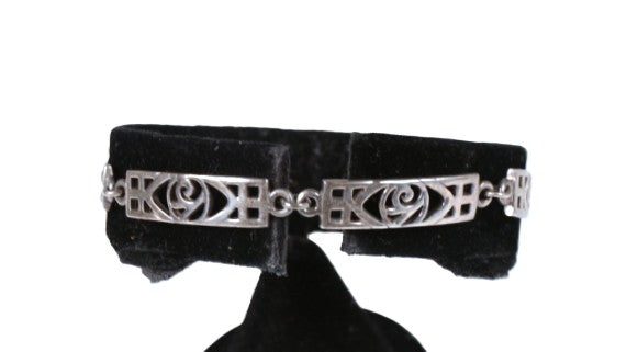 Mexico Silver Estate Link Bracelet