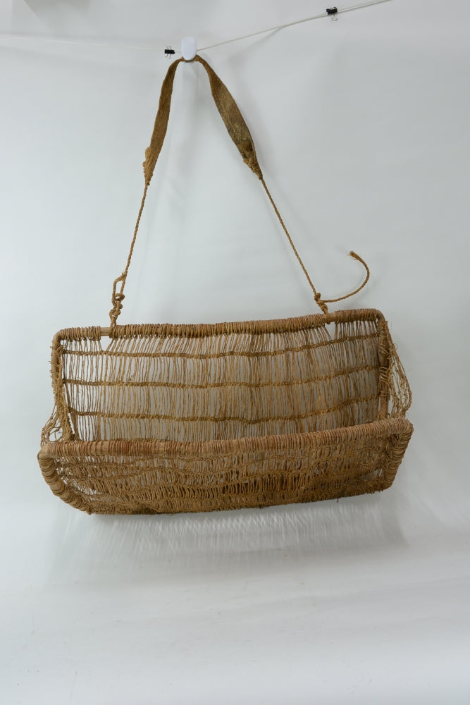Fine Antique Central Mexico, Nahua, Baby Basket