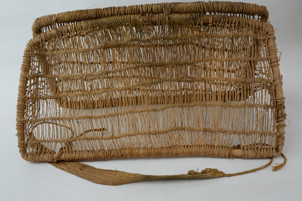 Fine Antique Central Mexico, Nahua, Baby Basket
