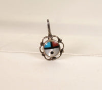 Zuni Sunface Inlaid Pendant